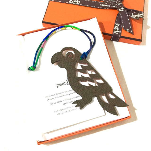 レディース新品 HERMES プティアッシュ オウム PARROT Petith