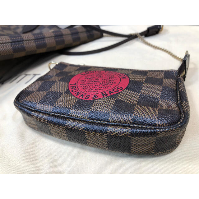 LOUIS VUITTON(ルイヴィトン)のルイヴィトン ダミエ  T＆B ミニポシェット・アクセソワール レディースのファッション小物(ポーチ)の商品写真