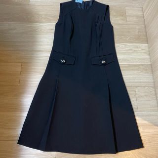 プラダ(PRADA)のプラダのブラックワンピース36サイズ(ひざ丈ワンピース)