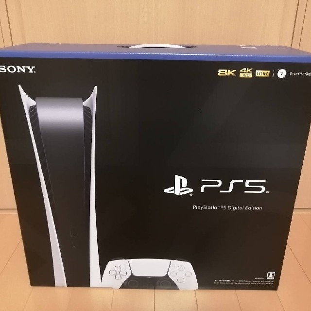 SONY(ソニー)のPlayStation 5 デジタルエディション エンタメ/ホビーのゲームソフト/ゲーム機本体(家庭用ゲーム機本体)の商品写真