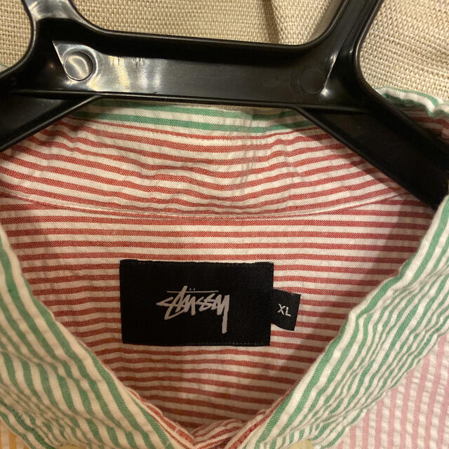 STUSSY(ステューシー)のステューシー　ストライプシャツ メンズのトップス(シャツ)の商品写真