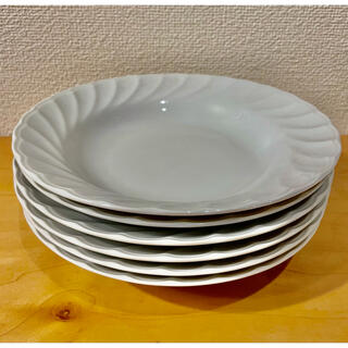 白い皿　6枚セット(食器)