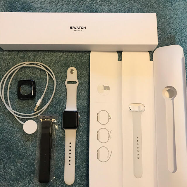 Apple watch 3 GPSモデル 38mm シルバー