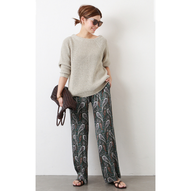 DEUXIEME CLASSE(ドゥーズィエムクラス)のDeuxieme Classe *Lily Linen アゼ プルオーバー   レディースのトップス(ニット/セーター)の商品写真