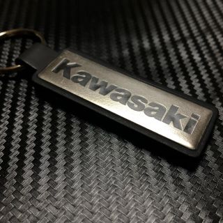 カワサキ(カワサキ)のkawasaki プレートキーホルダー(その他)