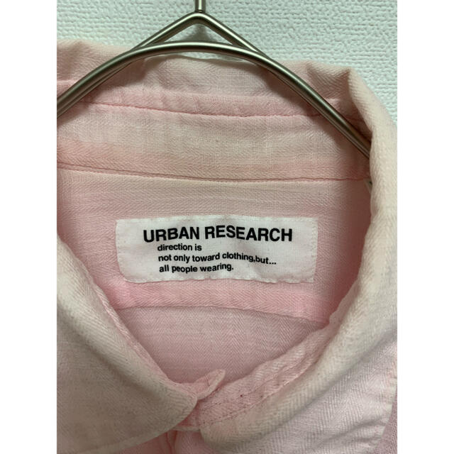 URBAN RESEARCH DOORS(アーバンリサーチドアーズ)の【美品】アーバンリサーチ リネン風長袖シャツ メンズのトップス(シャツ)の商品写真