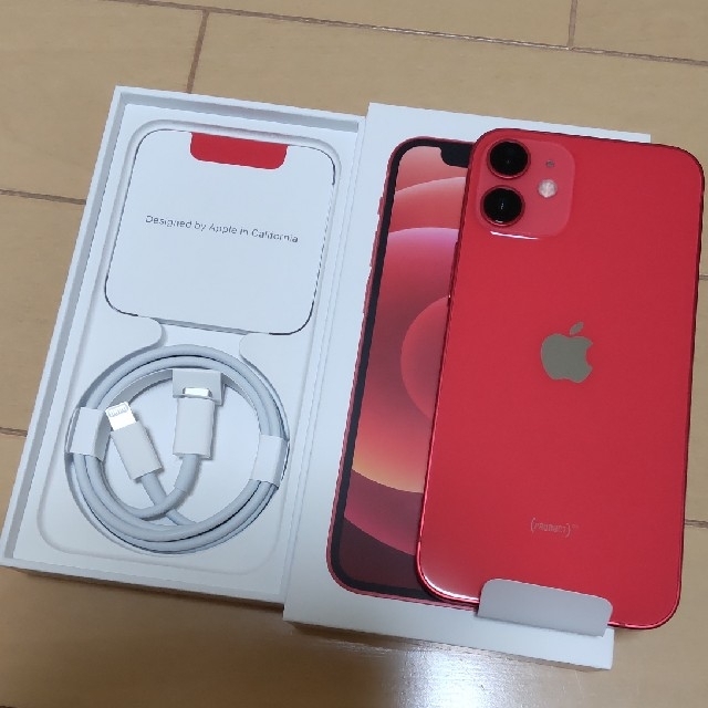 鼻でか様専用 シムフリー 新品 iPhone12mini 128GB レッド