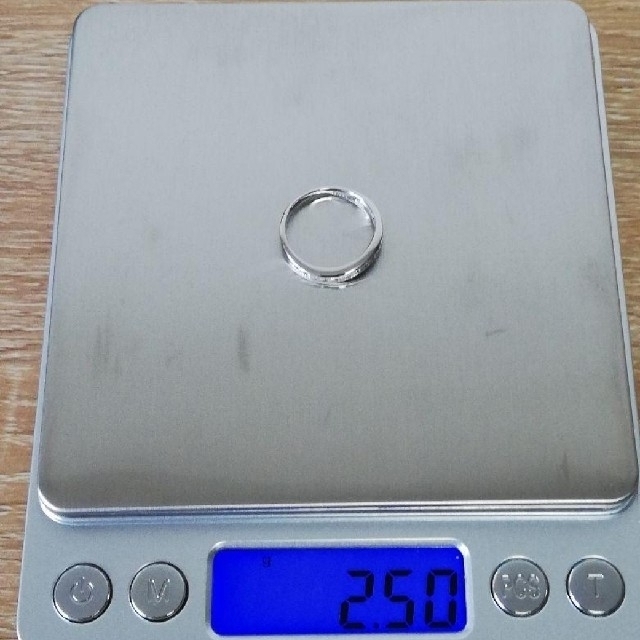 4℃(ヨンドシー)のkorokaku様専用　ハーフエタニティ ウェーブリング Pt900（９号） レディースのアクセサリー(リング(指輪))の商品写真
