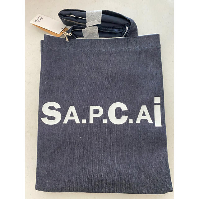 sacai(サカイ)のA.P.C. x sacai サカイ TOTE DOUBLE  トートバッグ新品 メンズのバッグ(トートバッグ)の商品写真