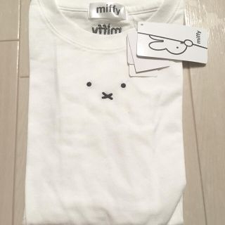 アベイル(Avail)の新品タグ付き　ミッフィー半袖Tシャツ　アベイル　白　Mサイズ(Tシャツ(半袖/袖なし))