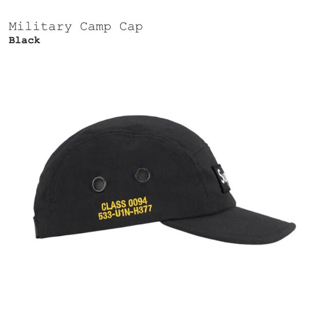 【新品未使用】Supreme Military Camp Cap シュプリームメンズ