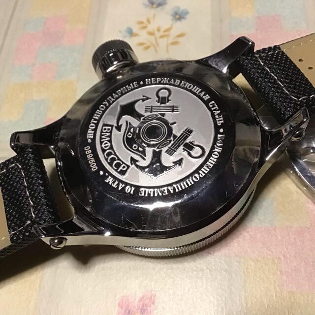 ロシア海軍　ダイバー時計　モルニア3602 手巻き　新品未使用
