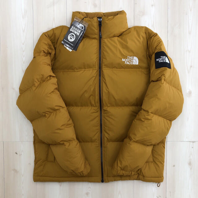 【新品】THE NORTH FACE ヌプシ ダウンジャケットマスタードイエロー