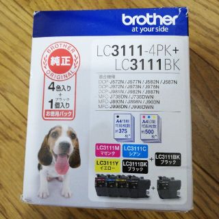 ブラザー(brother)のbrother LC3111-4PK + LC3111BK お徳用(その他)