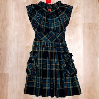 ヴィヴィアン(Vivienne Westwood) チェックワンピース ワンピースの