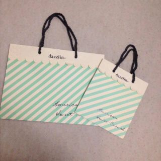 ダズリン(dazzlin)のショップ袋四点(ショップ袋)