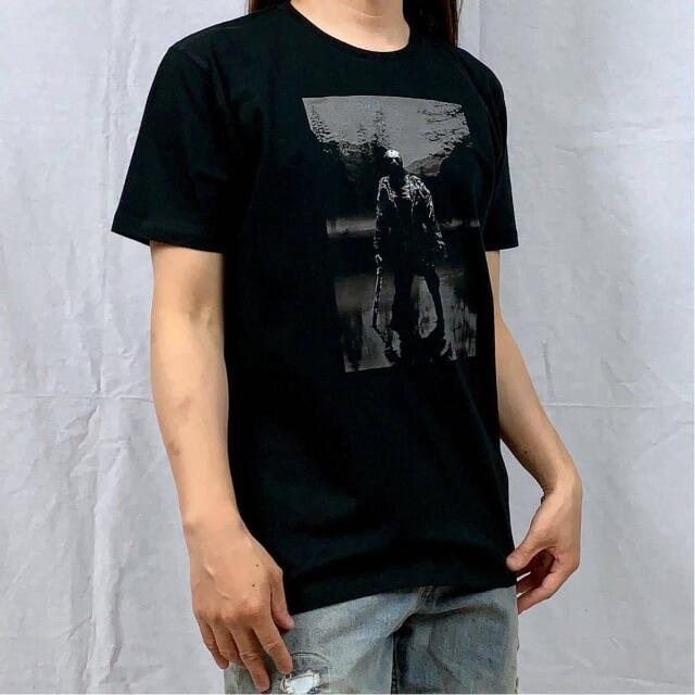 【13日の金曜日】新品 ジェイソン ホラー スプラッター ホラー 黒 Tシャツ