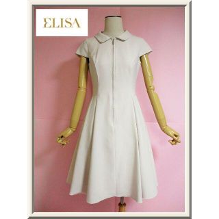 エムズグレイシー(M'S GRACY)の【ELISA エリザ 】ステファニーツイルワンピース☆51700円(ひざ丈ワンピース)