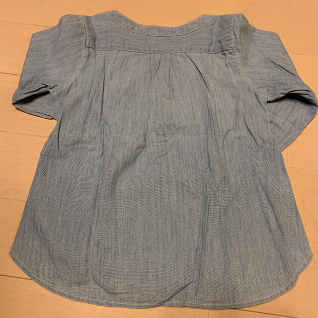 GAP(ギャップ)の長袖ブラウス＊タンクトップセット キッズ/ベビー/マタニティのキッズ服女の子用(90cm~)(Tシャツ/カットソー)の商品写真