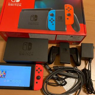 ニンテンドースイッチ(Nintendo Switch)のNintendo Switch JOY-CON(L) /(R) 中古セット動作品(携帯用ゲーム機本体)