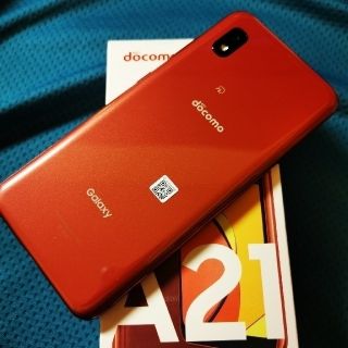 ギャラクシー(Galaxy)の(新品未使用)ドコモ Galaxy A21 SC-42A (スマートフォン本体)