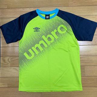 アンブロ(UMBRO)のUMBRO Ｔシャツ（速乾素材）グリーン（蛍光）160サイズ(Tシャツ/カットソー)