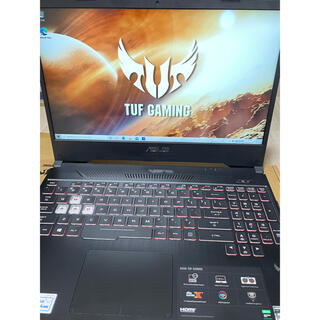 エイスース(ASUS)の【今週のみ値下げ】ASUS TUF Gaming FX505DT ゲーミングPC(ノートPC)