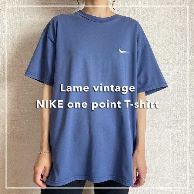 90s  NIKE ナイキ 刺繍ロゴ Tシャツ ワンポイント ビンテージ