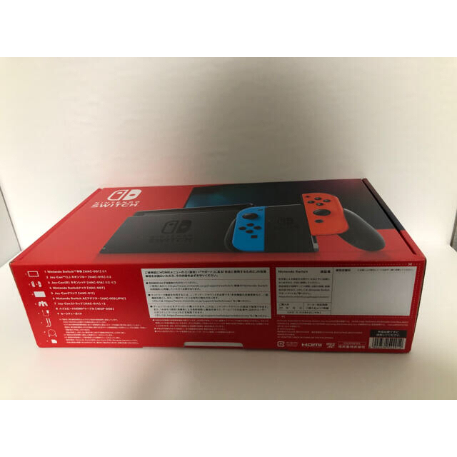 新品 Nintendo Switch ネオンブルー/(R) ネオ　本体