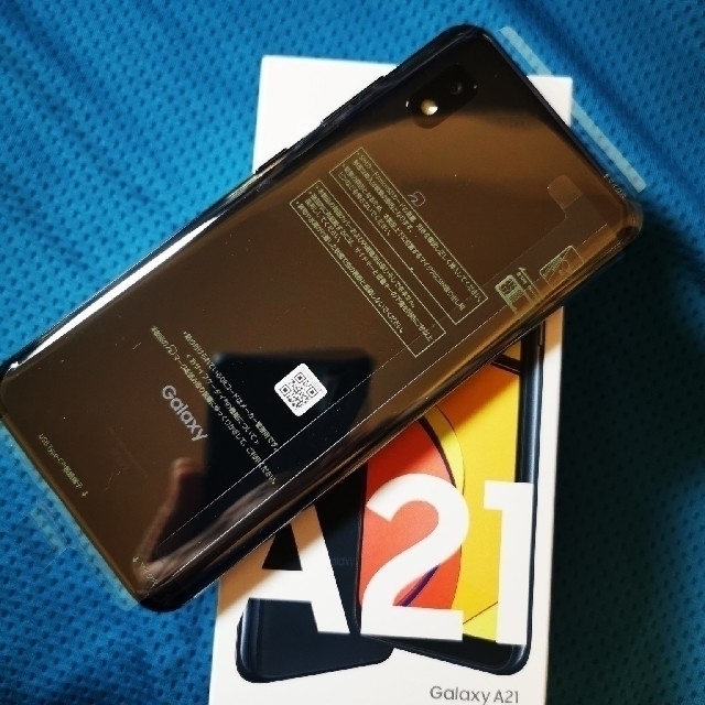 (新品未使用)Galaxy A21 SCV49  Black