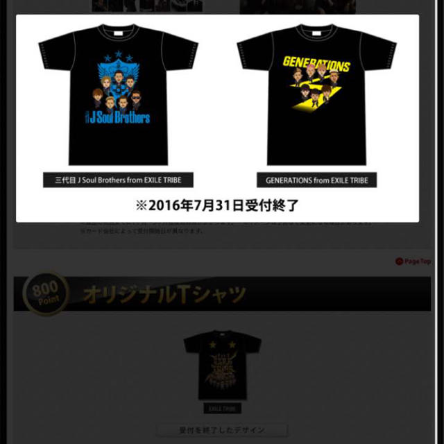 激レア‼️ 非売品 三代目Tシャツ その他のその他(その他)の商品写真