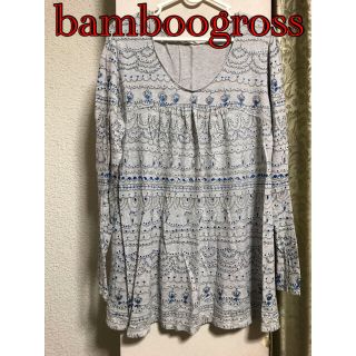 バンブーブラス(BAMBOO GRASS)のbamboogrossトップスチュニック(チュニック)