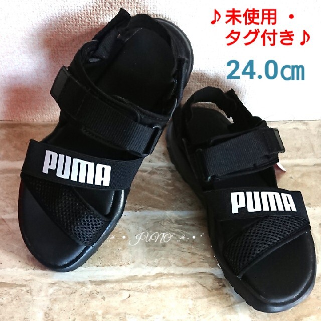 BLK/24/JSトレイルサンダル♡PUMA プーマ  未使用 タグ付き