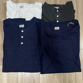 フィグベル(PHIGVEL)のphigvel tee set indigo black white 40 42(Tシャツ/カットソー(半袖/袖なし))