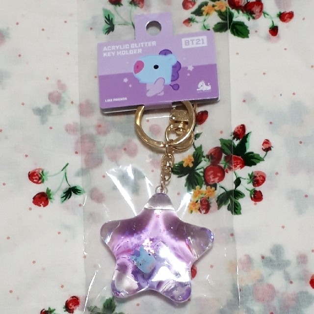 BT21 アクリルグリッターキーホルダー MANG J-HOPE 公式 BTS エンタメ/ホビーのタレントグッズ(アイドルグッズ)の商品写真