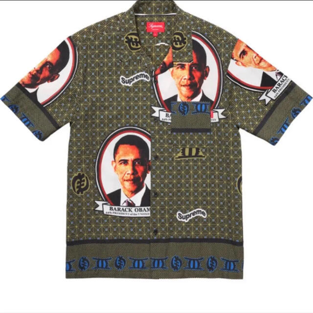 希少品　Supreme シュプリーム OBAMA  オバマ アロハシャツ