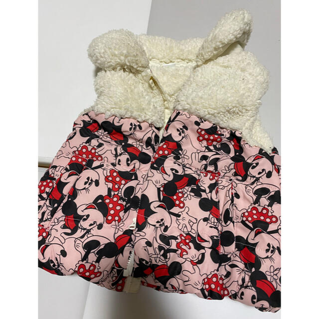 Disney(ディズニー)のキッズ用ベスト　ミニー キッズ/ベビー/マタニティのキッズ服女の子用(90cm~)(ジャケット/上着)の商品写真