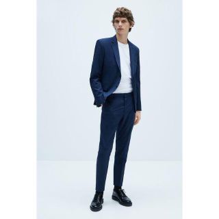 ザラ(ZARA)のZARA チンツコンフォートスーツブレザー Sサイズ ザラ★(スーツジャケット)