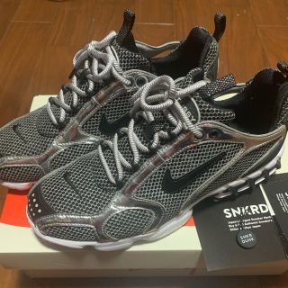 ナイキ(NIKE)のstussy × NIKE air zoom spiridon caged(スニーカー)