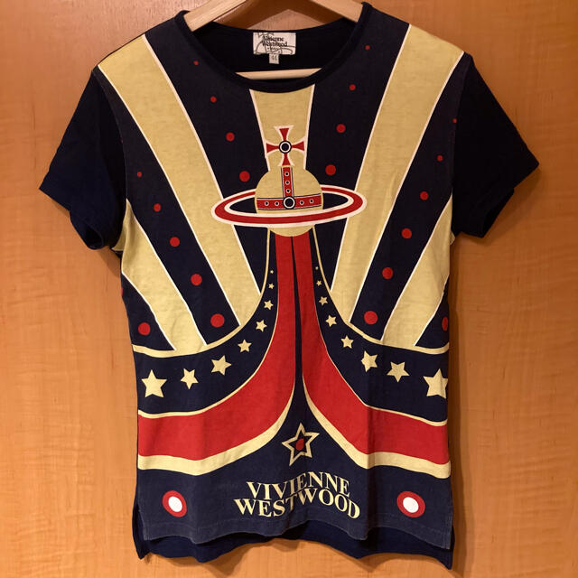 Vivienne Westwood(ヴィヴィアンウエストウッド)のVivienne Westwood man ロゴTシャツ　サイズ44 メンズのトップス(Tシャツ/カットソー(半袖/袖なし))の商品写真