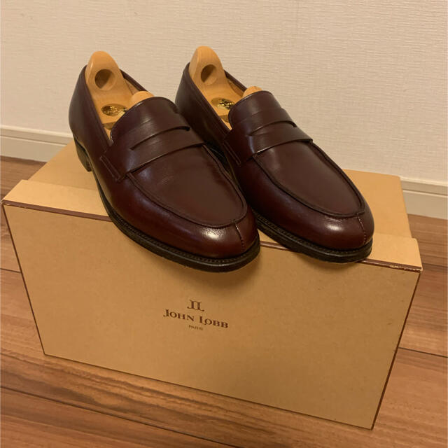 JOHN LOBB ビジネス・ドレスシューズ UK6(24.5cm位) 茶系