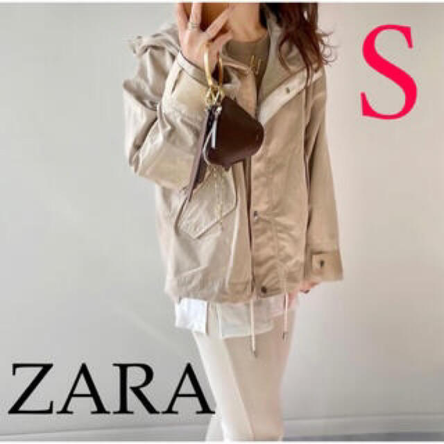 ZARA(ザラ)のzaraインフルエンサー着用マウンテンパーカー　ジャケット レディースのジャケット/アウター(ブルゾン)の商品写真