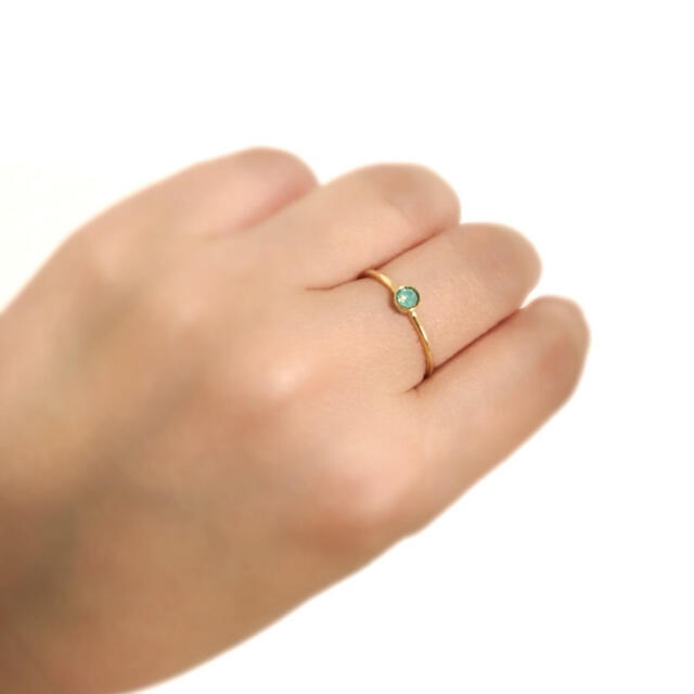 ストーンリング♡パシフィックオパール レディースのアクセサリー(リング(指輪))の商品写真