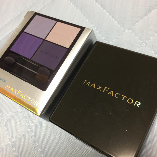 MAXFACTOR(マックスファクター)のmax factor＊アイシャドウ＊新品未使用＊ピュアパープル コスメ/美容のベースメイク/化粧品(アイシャドウ)の商品写真