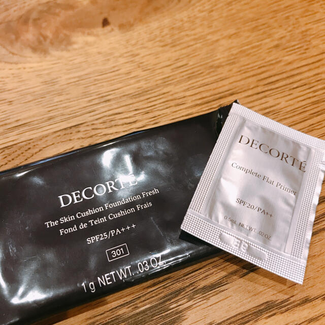 COSME DECORTE(コスメデコルテ)の非売品 クッションファンデ+化粧下地 コスメ/美容のキット/セット(サンプル/トライアルキット)の商品写真