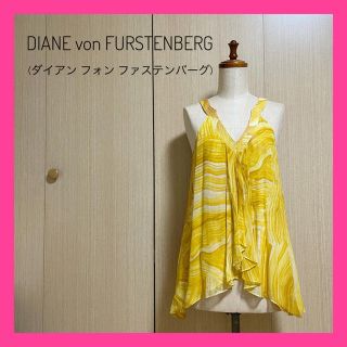 ダイアンフォンファステンバーグ(DIANE von FURSTENBERG)の【匿名配送】♡超レア♡トップス ダイアンフォンファステンバーグ シルク(カットソー(半袖/袖なし))