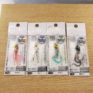 ルーディーズ(RUDIES)の魚子ラバ4個セット(ルアー用品)