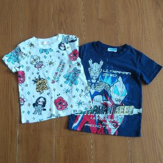 バンダイ(BANDAI)のウルトラマン Tシャツ 半袖 100 2枚(Tシャツ/カットソー)