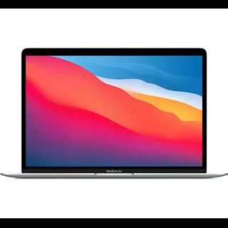 マック(Mac (Apple))のMacBook Air 13.3インチ 2020 M1シルバー 8GB/256G(ノートPC)