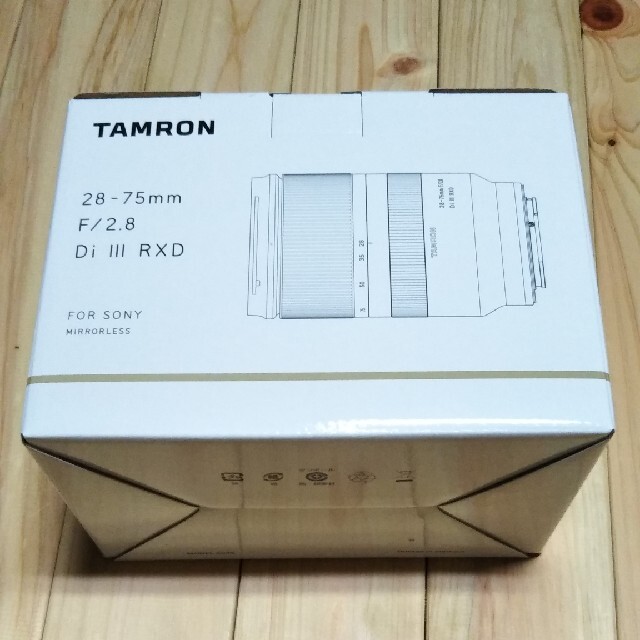 TAMRON(タムロン)の［未開封］TAMRON 28-75mm F/2.8 Model A036 スマホ/家電/カメラのカメラ(レンズ(ズーム))の商品写真